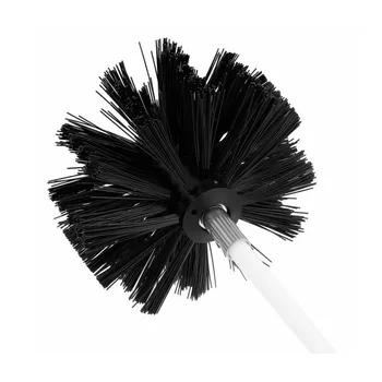 

Professional Pipe Cleaning Brush Chimney Boiler Nylon Brush With 6pcs Flexible Long Handle Househould Cleaning Tool Kit