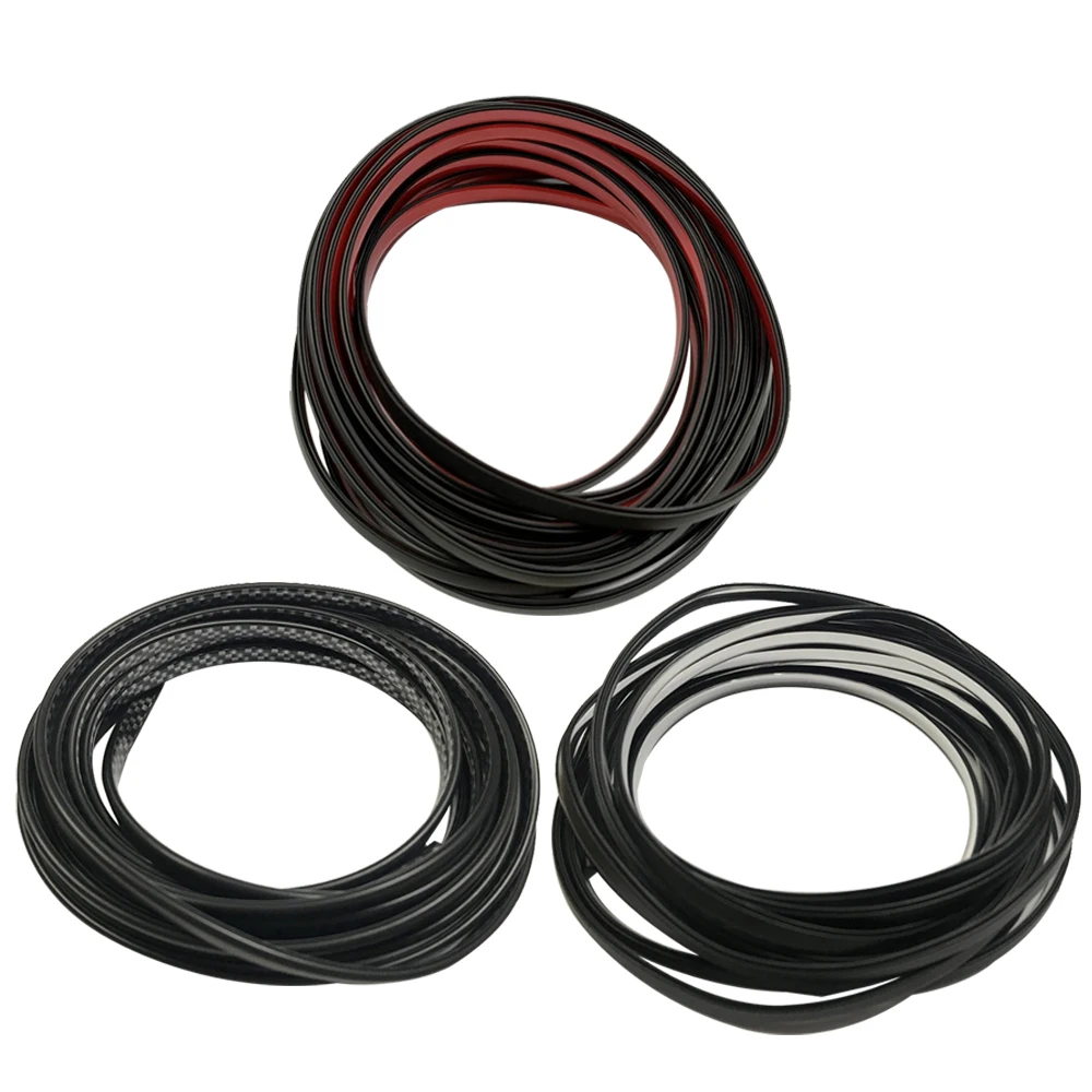 

New 5M Universal Car Styling Door Edge Guard Scratch Strip Protector Rubber Sealing Trim Molding Anti Collision Sticker Trim