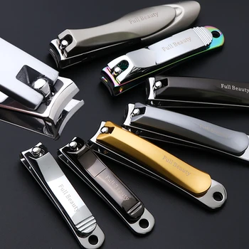 

1pc Toenail Nail Art Cuticle Nipper Clipper Trimmer Stainless Steel Professional Manicure Pedicure Scissor Plier Tool LA1557
