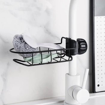 

Multi-function faucet rack Bathroom Shelf Storage Rack Adjustable Faucet Drainage Shelf Kitchen Sundries Storage Rack