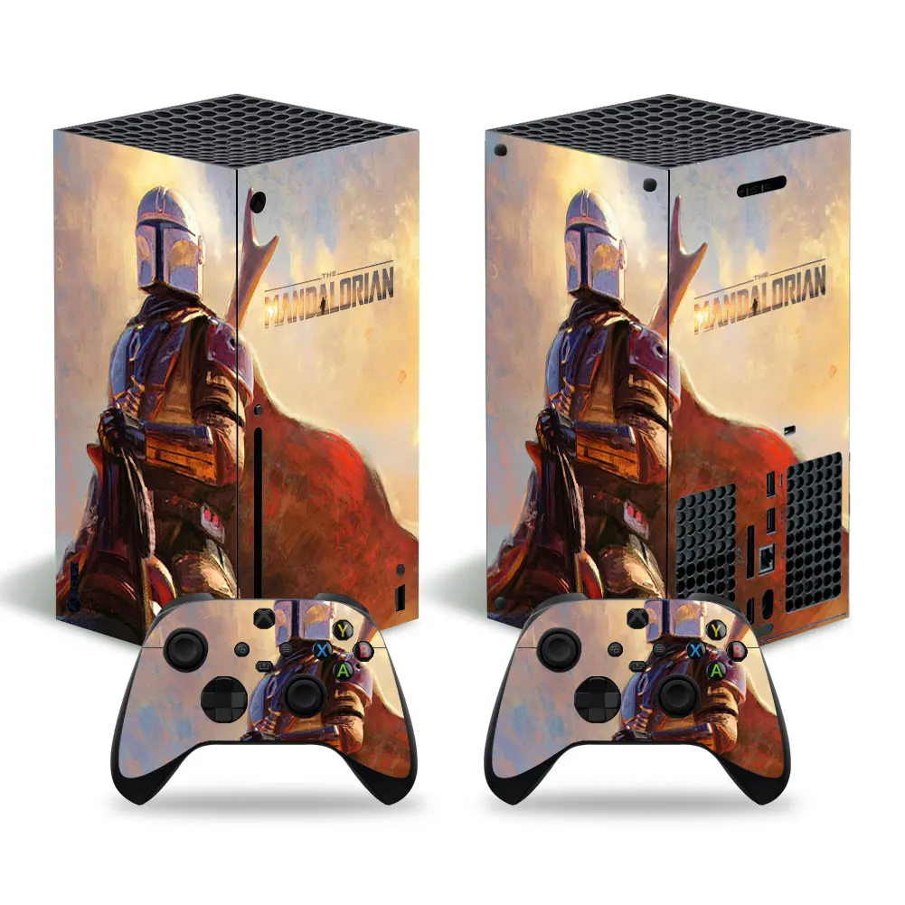Star Wars Darth Vader Skin Sticker Decal Cover for Xbox Series X Console and 2 Controllers Xbox Series X Skin Sticker Vinyl 