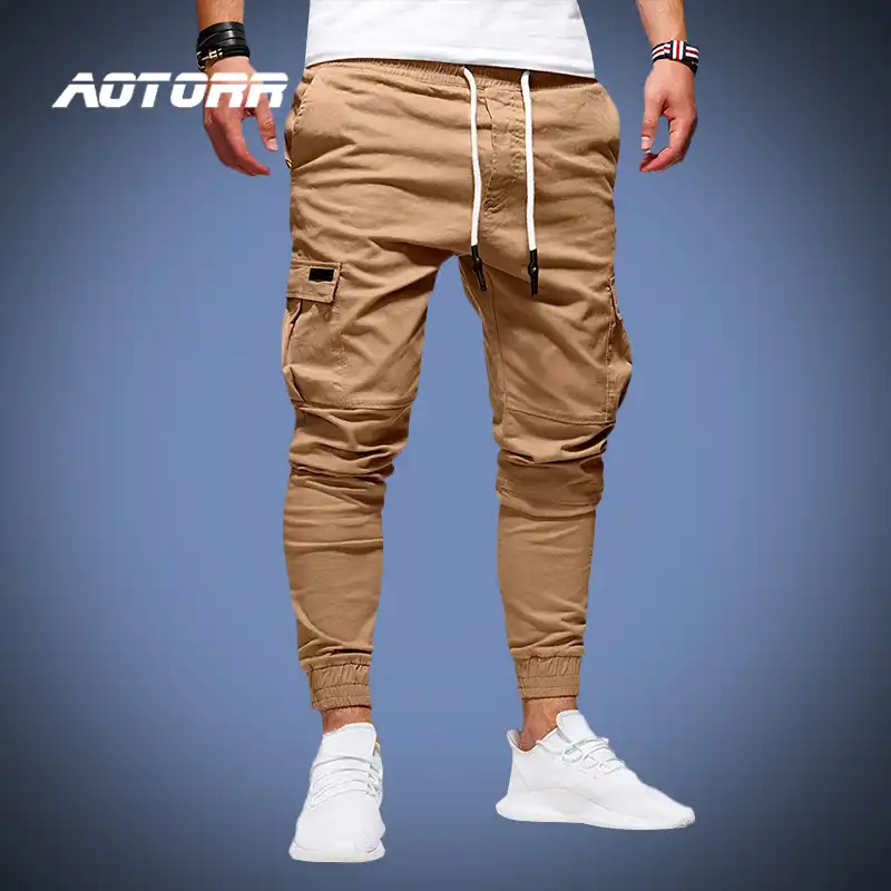sweatpants with long drawstrings