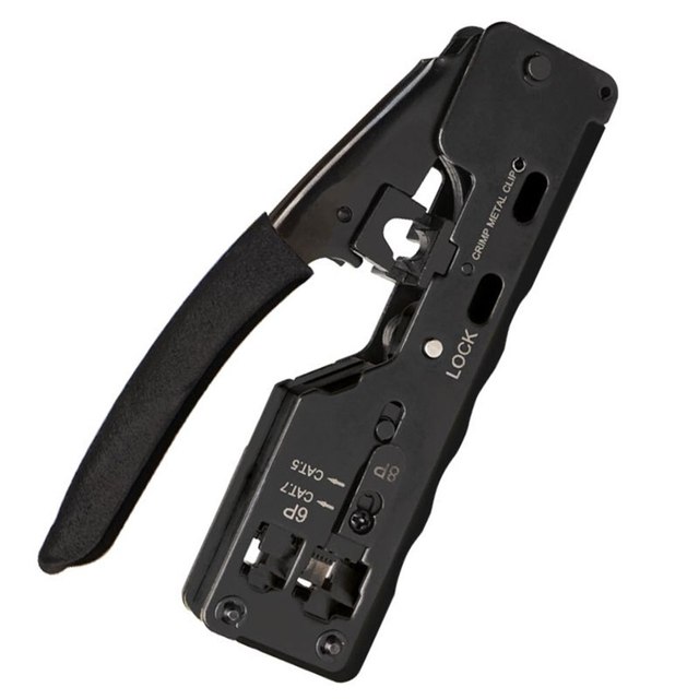 Dual-purpose Network Tool Crimping Wire Network Cable Pliers Modular Connector Ethernet Cable Crimping Tool