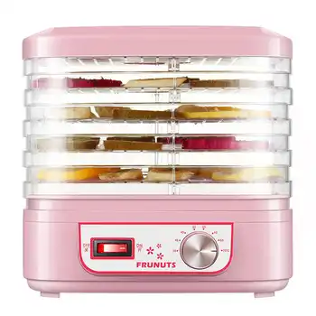 

Food Dehydrator Fruit Vegetable Herb Meat Drying Machine Pet Snacks Food Dryer 5 Trays 220V Deshidratador De Alimentos