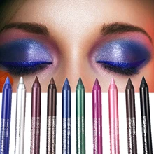

10 Colors Waterproof Eye Makeup Eyeliner Pencil Eyebrow Eyeshadow Delineador Maquiagem Sombras