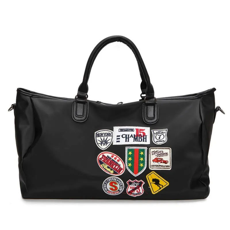 

Onenight Travel bag female universal yoga bag large capacity tide emblem luggage bag fitness boarding badge bag women