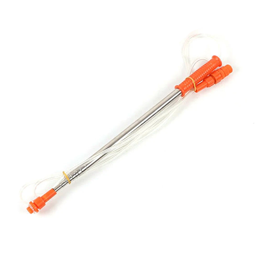 2.4m Stainless Steel Telescopic Fruit Tree Agriculture Tool Durable Spray Rod Lance Garden Watering Extension Bar High Pressure | Дом и сад