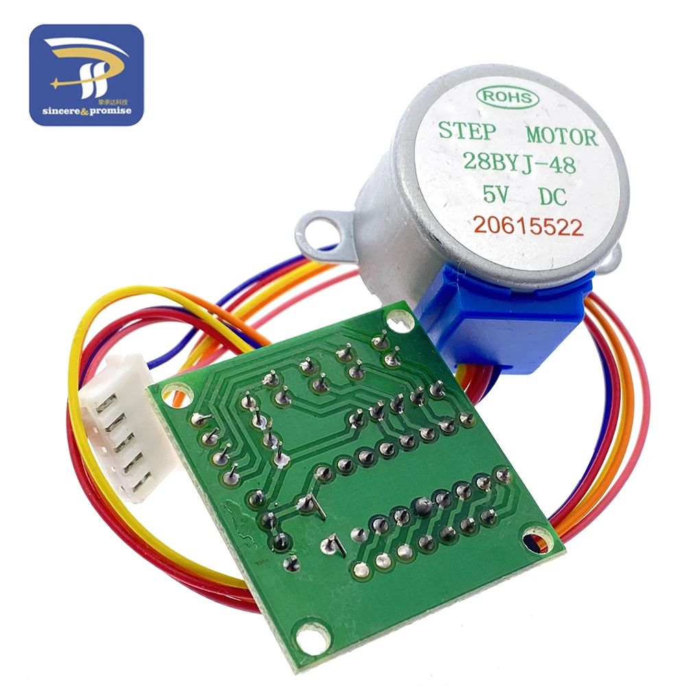 Raspberry Pi kit 1Set 28BYJ 48 5V 4 фазный шаговый двигатель + плата драйвера ULN2003 с