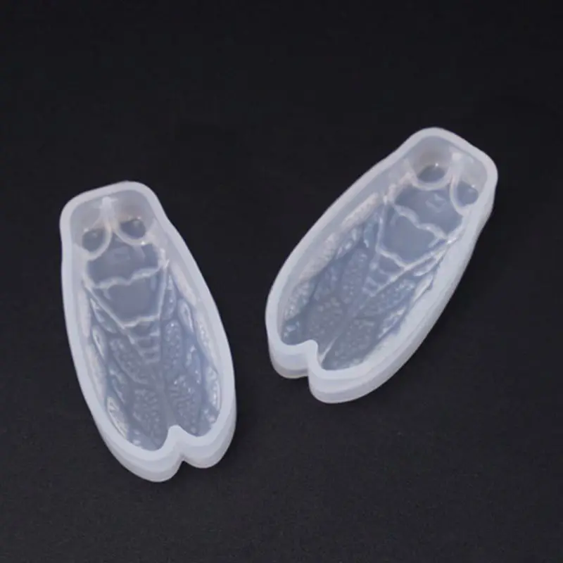 

Crystal Epoxy Cicada Shape Silicone Mold DIY Handmade Jewelry Pendant Mould Making Tool