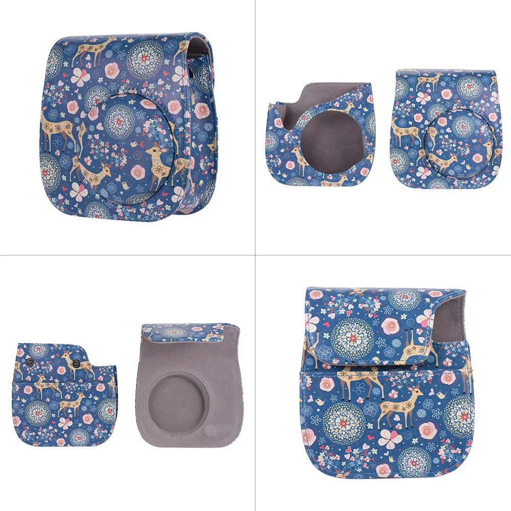 Andoer PU защитный чехол для камеры сумка протектор для Fujifilm Instax Mini 8+/8 s/8/9