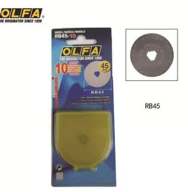 OLFA нож для резки 45 мм розовый OLFA RTY-2C/PIK нож RTY-2C PIK - Цвет: 10PCS