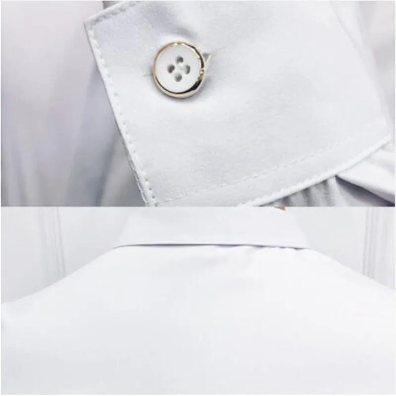 Контрастная черно-белая Лоскутная рубашка для мужчин camisa social masculina Корейская мужская одежда новые осенние повседневные мужские рубашки slim fit