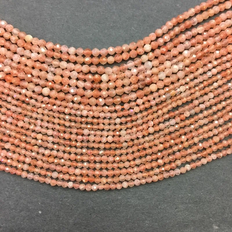 Strawberry crystal Цена по прейскуранту завода-изготовителя из натурального камня, граненые бусины 2/3/4 мм розовый камень с украшением в виде кристаллов бисера Палочки Материал для изготовления ювелирных изделий - Цвет: Strawberry crystal