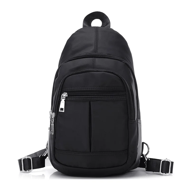 Школьный рюкзак для девочки-подростка, Mochila Feminina, женские рюкзаки, нейлон, водонепроницаемый, Повседневный, на груди, через плечо, женский рюкзак
