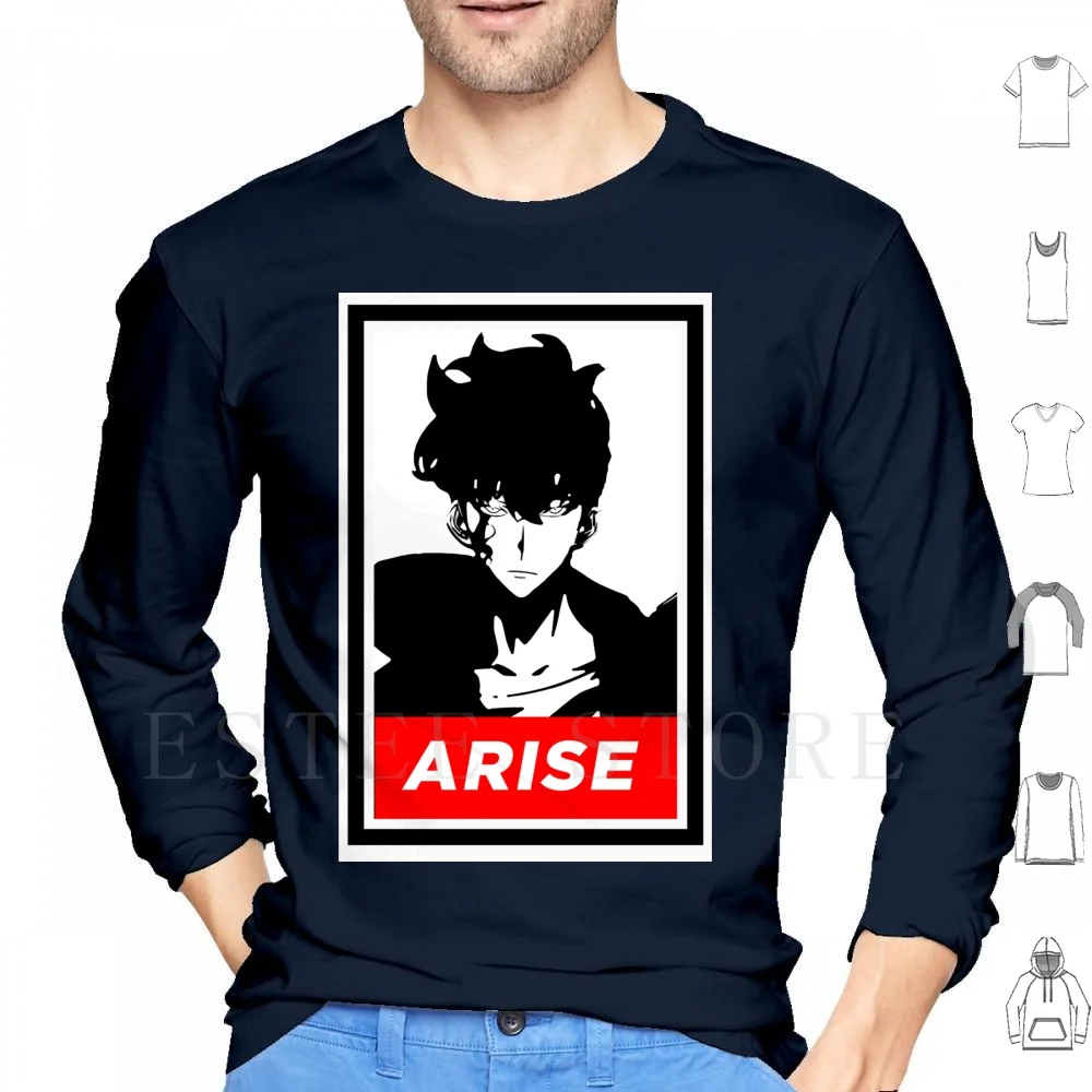 Solo Leveling-Arise (Variante) Felpe Con Cappuccio Solo Livellamento Livellamento Solo Arise Sun Sung Jin Woo Sung Jin Woo Manhua