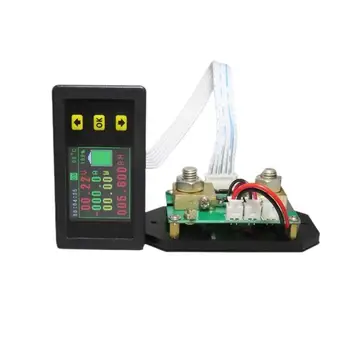 

LCD Display Multi-function Combo Meter Voltage Current KWh Watt Meter 1.8 inch Battery Capacity Power Monitoring