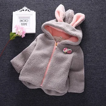 

New Jacket Baby Infant Girls Hooded Winter Coats 6M-3 Old Newborn Autmumn Winter 9BA008