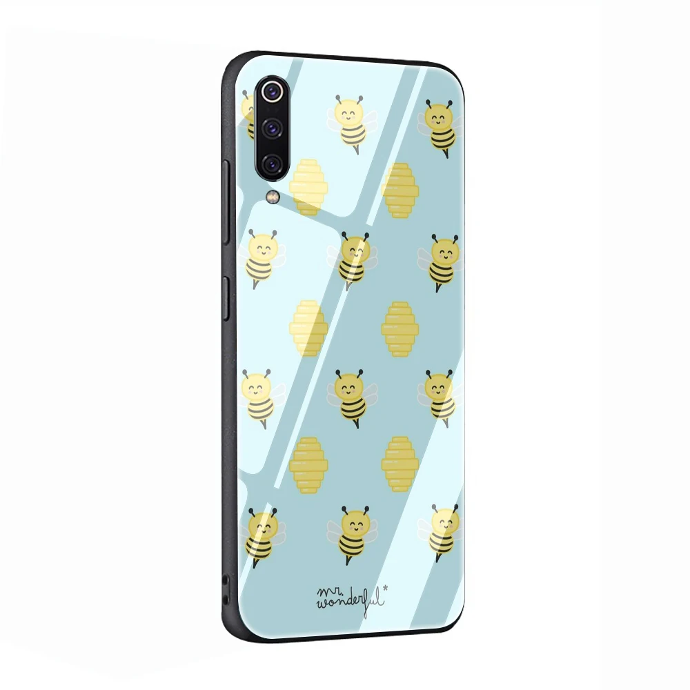 Чехол для телефона EWAU с милыми цветами пчелы и медом для Xiao mi 4X 6A Note5 6 7 pro mi 5X6X8 9 A1 A2 - Цвет: G8