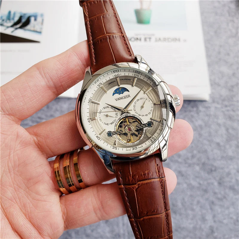 Mens Tourbillon Designer Mechanical Wristwatch Luxury Top Brand omg Same Style Watch Automatic watches Business Leisure designer | Наручные