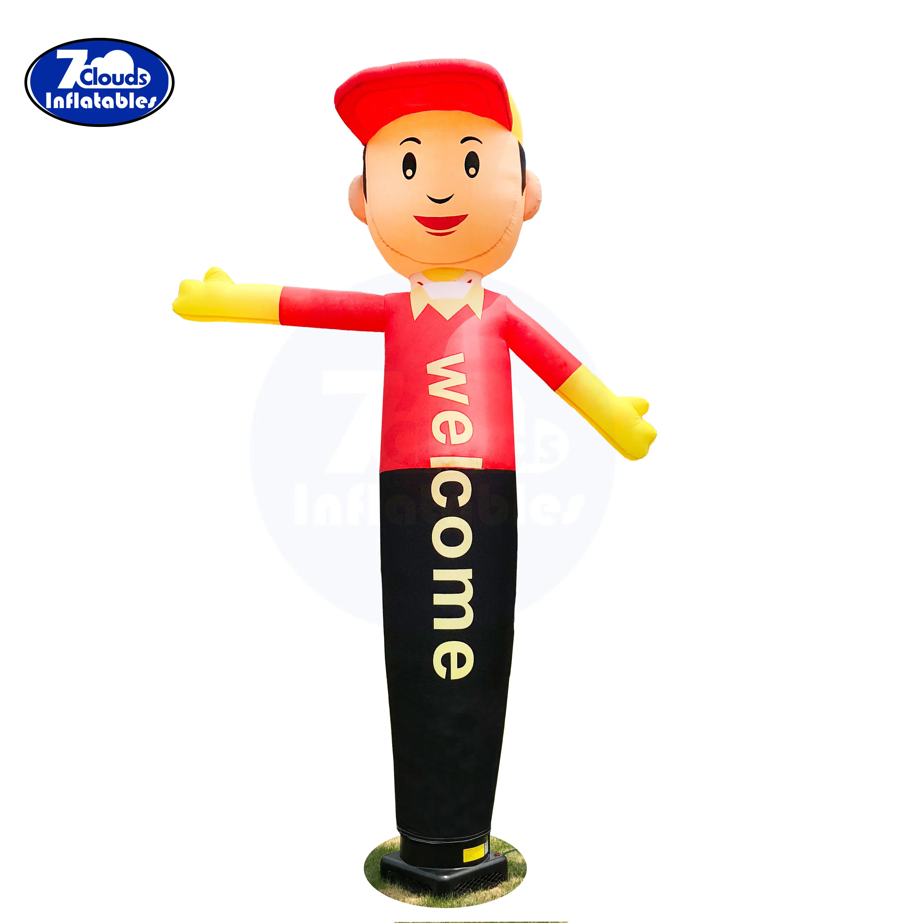 

Double faces air sky dancer,45cm+3m car wash shop inflatable sky dancer air dancer tube man advertising inflatables