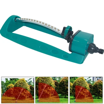

1 Set Garden Oscillating Sprinkler Gardening Watering System System 15-Holes Water Sprinklers for Garden Lawn Park Yard
