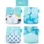 Happyflute 2022 New Fashion Style Baby Nappy 4pcs/set Diaper Cover Waterproof&Reusable Cloth Diaper 36
