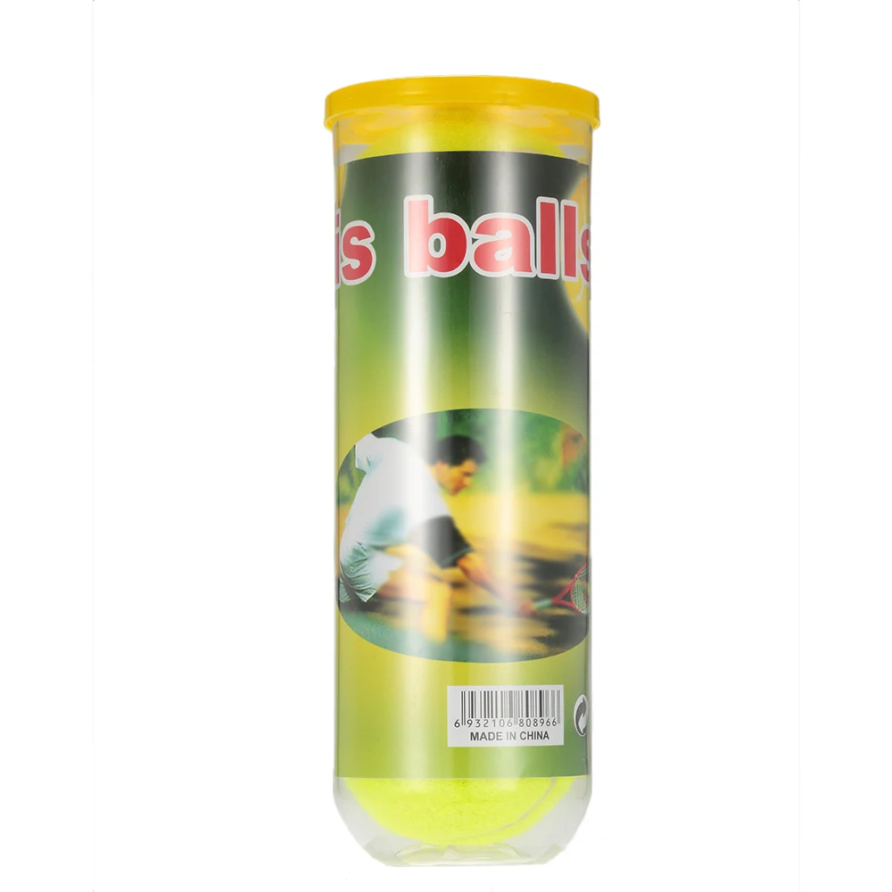 3PCS/Can Tennis Training Ball Practice High Resilience Training Durable Tennis Ball Beginners Competition Training Balls