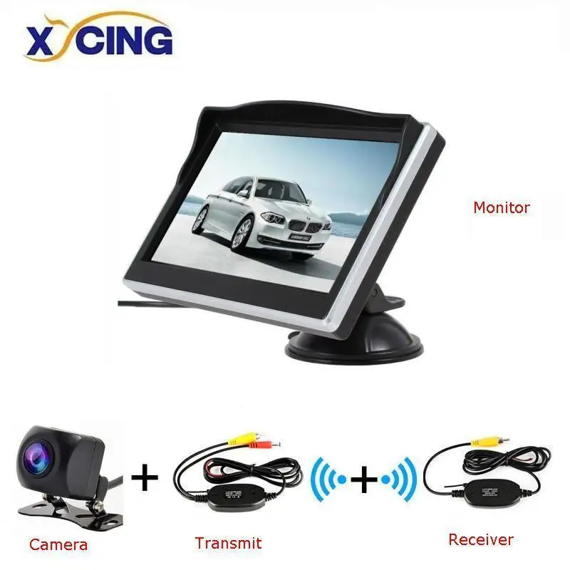 XYCING 5 дюймовый TFT LCD 800*480 HD экран автомобильный монитор с резиновым кронштейном для