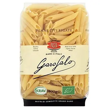 

Garofalo Organic Penne Rigate Paste Ziti 500g (Pack of 6)