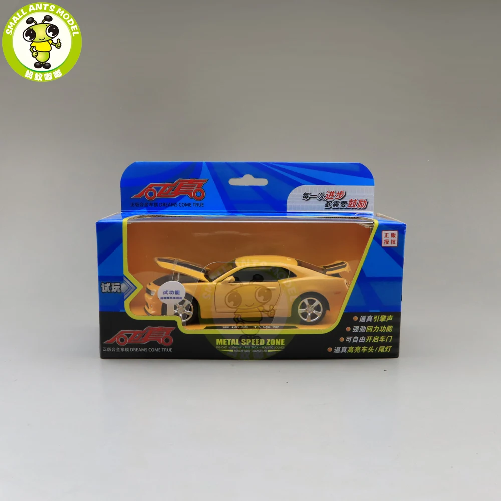 1/32 Chevrolet Camaro гоночный автомобиль литая под давлением Модель автомобиля игрушки Дети Мальчики Подарки