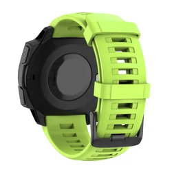 Sports Silicone Wristband Replacement - Quick Release Strap - Instinct Tactical (Green)