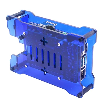 

HOT-Suitable for Raspberry Pi 4 Inch HDMI Display Acrylic Case for Raspberry Pi Display Protective Case