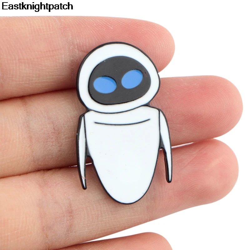 Забавный мультфильм Ева Броши милые девушки эмаль булавки джинсовые куртки нагрудные булавки дети для сумки, бейджи ювелирные изделия Женская Коллекция подарков E0899