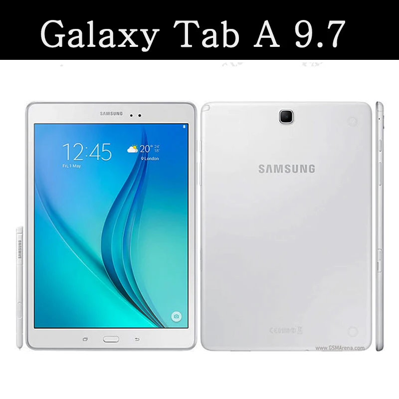 Чехол для планшета для Samsung Galaxy Tab A 9,7 SM-T550 SM-T555 4 аппарат не привязан к оператору сотовой связи Магнитный кожаный смарт-чехол с автоматическим включением& Sleep чехол-подставка