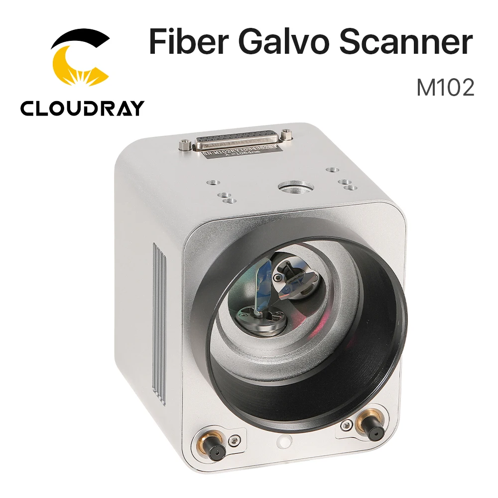 Сканер оптоволоконный лазерный Cloudray 1064 нм комплект головок Galvo M102 10 мм луч 2000