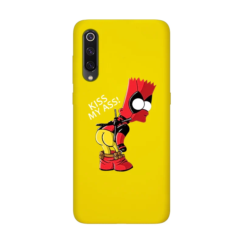 Homer J. Simpson чехол для Xiaomi Mi 9 8 Pro SE Lite 6 5 5S 5C Plus A1 A2 силиконовый чехол для телефона мягкий ТПУ чехол для задней панели Барт Симпсон - Цвет: Color 12
