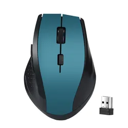 2.4ghz mouse óptico sem fio para computador portátil jogos jogo 6 chaves sem fio ratos com receptor usb transporte da gota mouse do computador