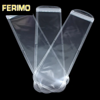 

200Pcs Clear Plastic Zip Lock Grocery Storage Zip Lock Package Bag with Hang Hole Retails Electronic Supply Packing Zipper Pouch