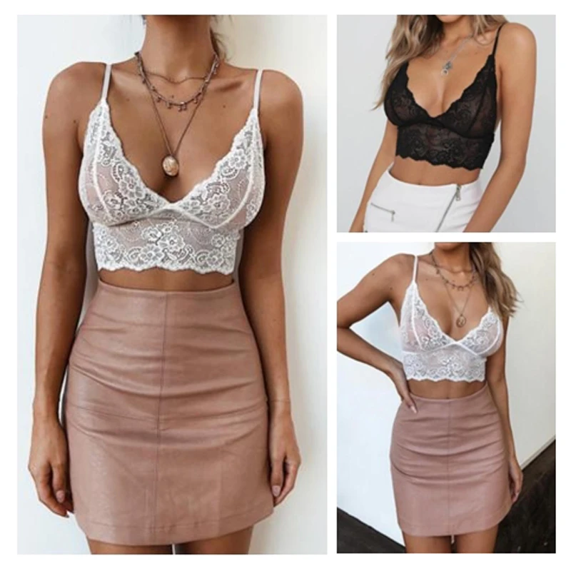 Lace strappy top Clearance