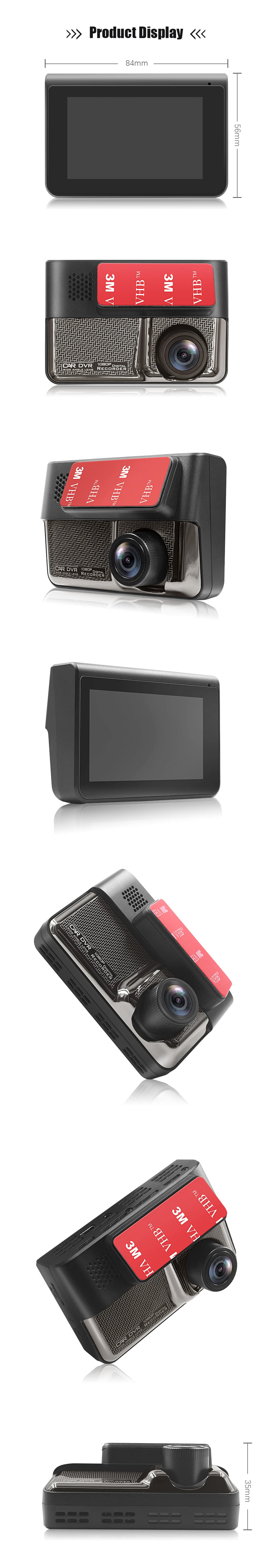 Видеорегистратор DVRs Автомобильный видеорегистратор " с камерой заднего вида супер конденсаторы сенсорный экран Full HD 1080P Автомобильный регистратор