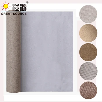 

28cm Oil Painting Linen Medium Fine Thread Linen Acrylic Painting Mixed Linen Water Resistant Coated Linen (3 Meters)