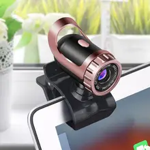 HD USB Clip On Webcam Web Camera with Microphone for Desktop Computer Laptop