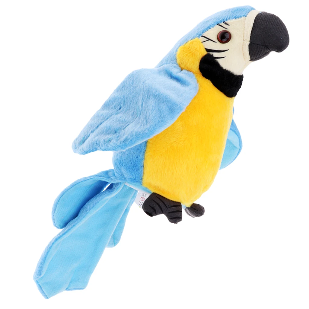 TALKING PARROT - Repeats What You Say Electronic Pet Plush Interactive Toy 9