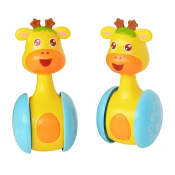 

Baby Kids Rattles Gliding Tumbler Doll Toys Bell Music Learning Development Toy CORB