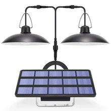 Solar Licht Mit Solar Panel Hängen Für Indoor Outdoor Beleuchtung Solar Lampe Mit 9,8 FT Kabel Sonnenlicht Anhänger Decke Veranda