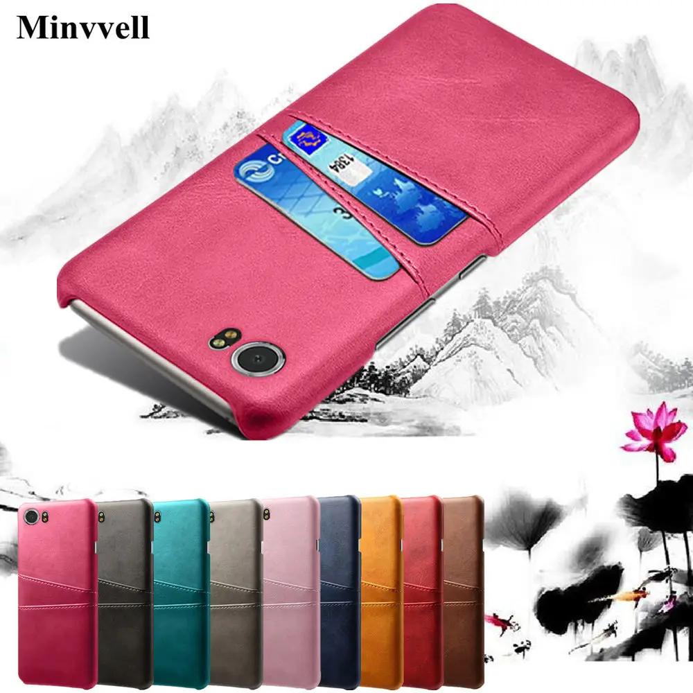 For Blackberry KEYone Key 2 DTEK 50 60 Card Slot Holder PU Leather Case KEY2 KEY ONE Fundas Capa | Мобильные телефоны и