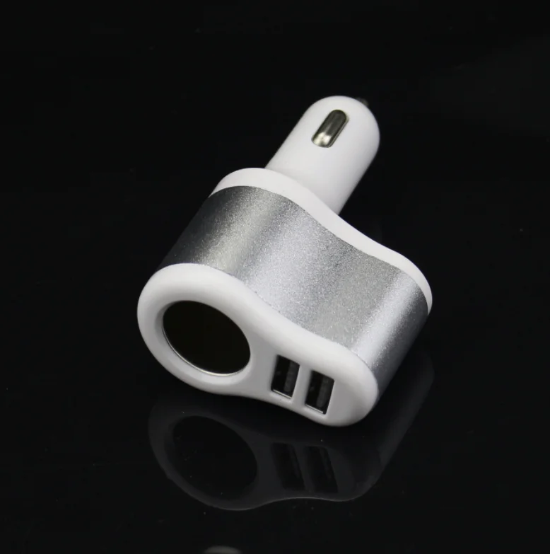 3.1A зарядное устройство для автомобиля с двумя портами USB 12 24V прикуривателя сокет