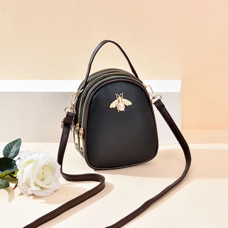 

Mini Small Shoulder Bag Women Leather Crossbody Bags Black Pu Ladies Messenger Bag Woman 2019 New High Quality Hot Sale