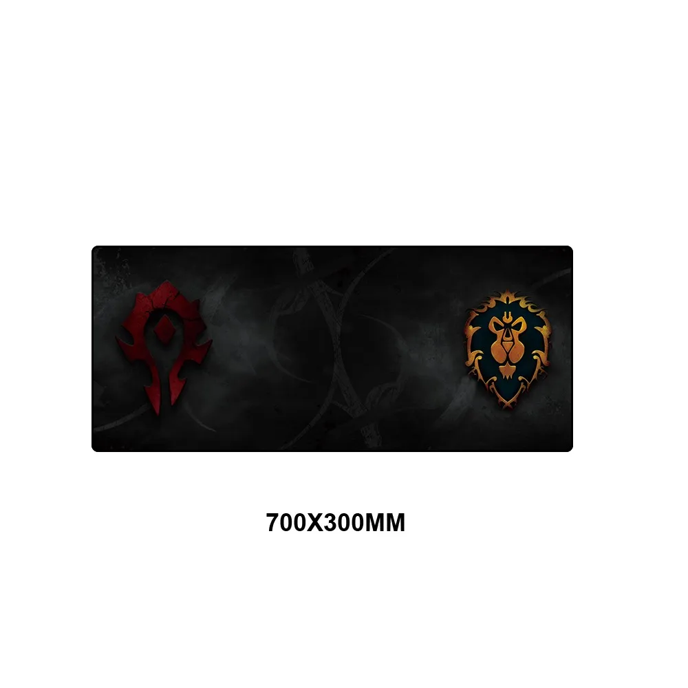 World of Warcraft игровой коврик для Мыши Компьютерный геймер Коврик для мыши Орда большой резиновый нескользящий стол Большой Коврик Для Мыши Mause коврик для ПК ноутбука - Цвет: MSSJ-BZ020