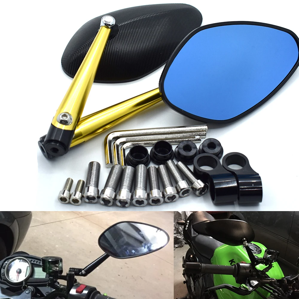 General purpose Motorcycle Cross-country motor bicycle Rearview Side Mirrors CNC Aluminum for Yamaha MT-07 MT-09/SR/FZ9 TMAX500 |